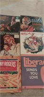 Kenny Roger's and liberace albums