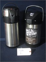 2 Thermal Coffee Dispenser Airpot Stainless Steel