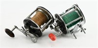(2) Vintage Penn fishing reels to include Level
