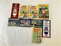 Misc vintage baseball books