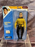 NIB Star Trek Captain Pike Action Figure 8" MEGO