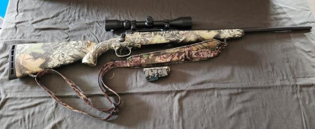 Savage Axis 7mm-08REM w/ 2 clips & Bushnell....