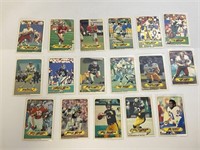 1983 Topps Football Sticker Collection