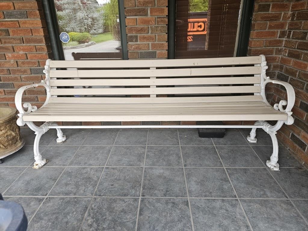 Cast Iron Bench