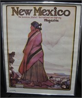 16" x 20" New Mexico Magazine Framed Print