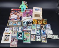 Ken Griffey Jr Baseball Memorabilia Lot Cards ++