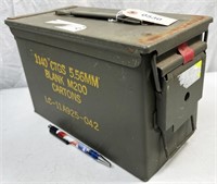 metal ammo can
