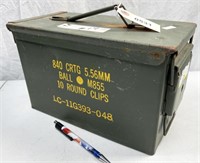 metal ammo can