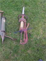 Brass cistern pump