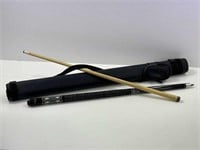 Halex Pool Cue with Case