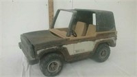Vintage metal and plastic Tonka Jeep