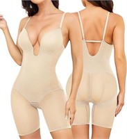 [Size : Medium] Women Shapewear Backless Body Bra