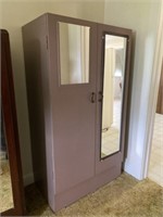 Double-Door Metal Wardrobe