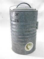 19" Vtg Galvanized Igloo Cooler Drink Dispenser