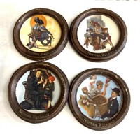 Norman Rockwall collectible plates