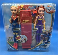 Pair of Packaged DC Super Hero Girls Dolls