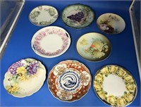 Nice Lot Of Old Hand Painted Plates & Cups/Saucers