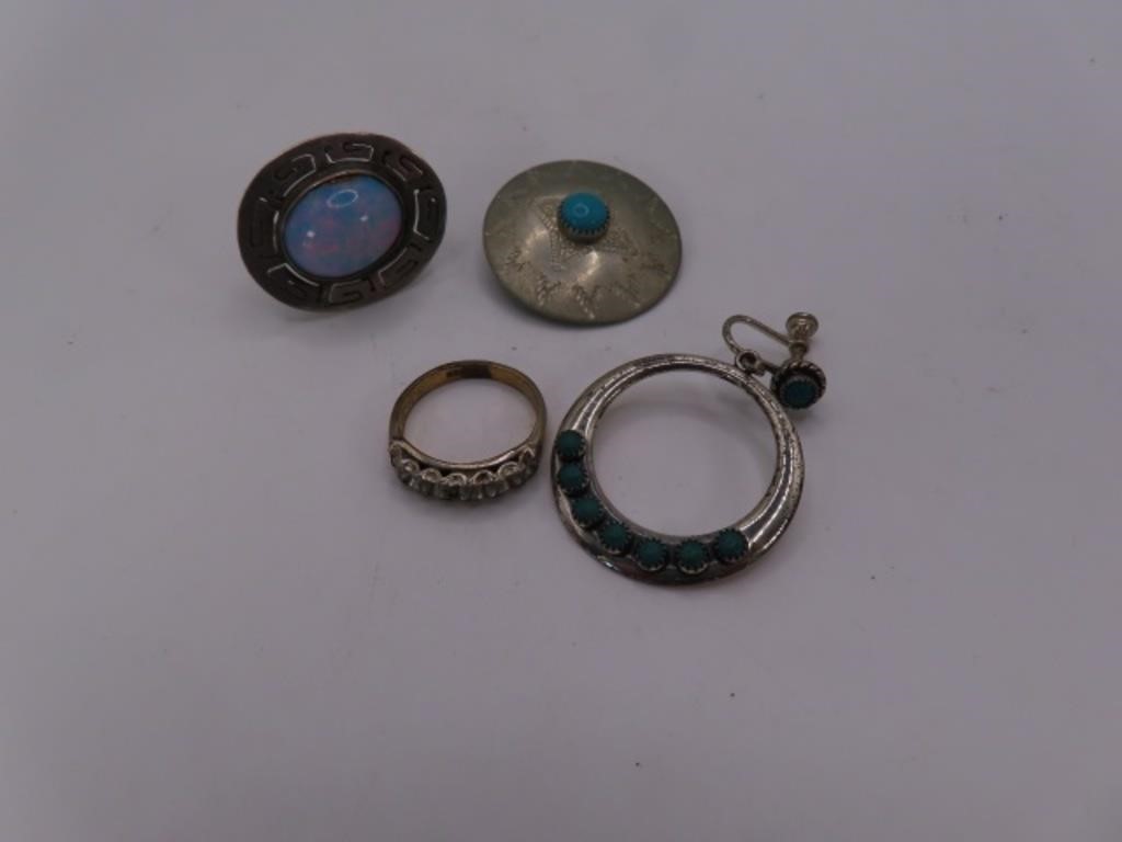 asst mismatched Sterling Jewelry Scrap/Parts 19g