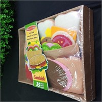 Melissa & Doug Felt Play Food Sandwich Set