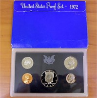 US Mint Uncirculated Coin Proof Set 1972