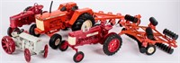 Vintage Ertl Diecast Toy Farm Tractors & Equipment