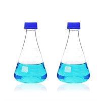 ULAB Scientific Erlenmeyer Flasks with Blue