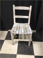 Wooden Slat Chair