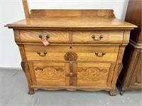 Antique Buffet Table