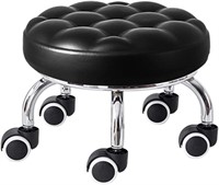 Low Rolling Stool with Wheel