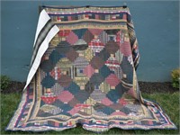 Antique / Vintage Hand Sewn Patchwork Quilt