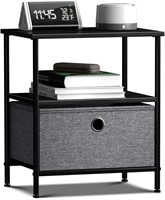 Sorbus Nightstand 1-Drawer Shelf Storage - Bedside