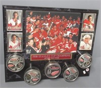 1997/98 Stanley Cup Red Wings plaque. Measures: