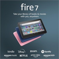 Amazon Fire 7 tablet, 7" display