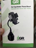 Car cup holder phone mount