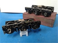 6 Wheel Brass TENDER TRUCKS 1 Pair