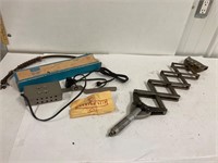 Sewing machine part and Antique Riveter