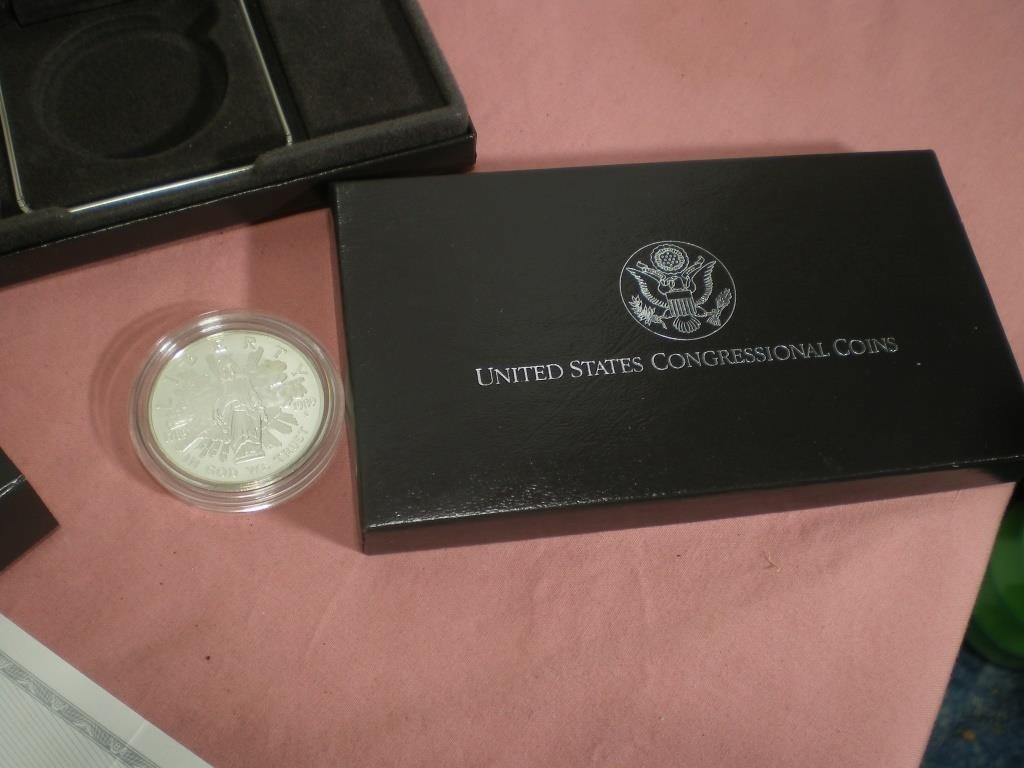 Silver Dollar 1989 U.S. Congressional Coin