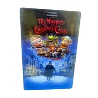 Muppets Christmas Carol Movie poster tin, 8x12,