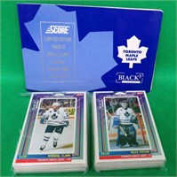 1993-94 Toronto Maple Leafs Black's Card Set +