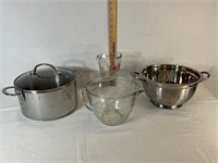 Farberware Stainless Steel 6qt Kitchen Lot