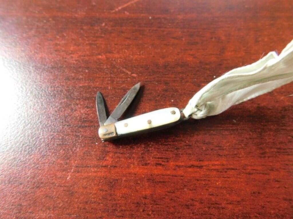 vintage German mini pocket knife charm