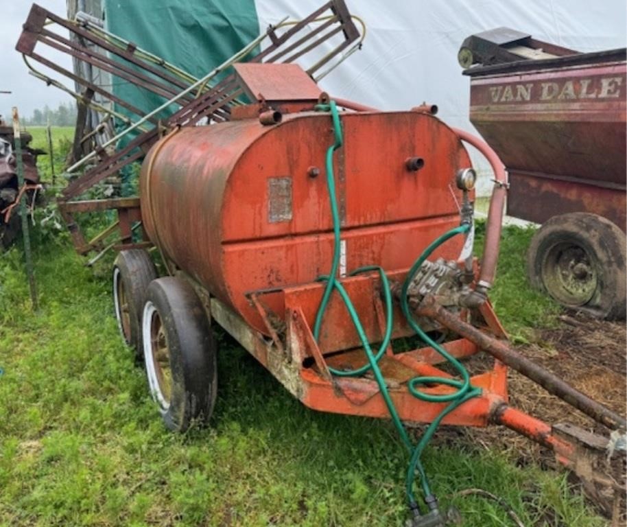 400 gallon Spray Tank,35 ft boom, PTO