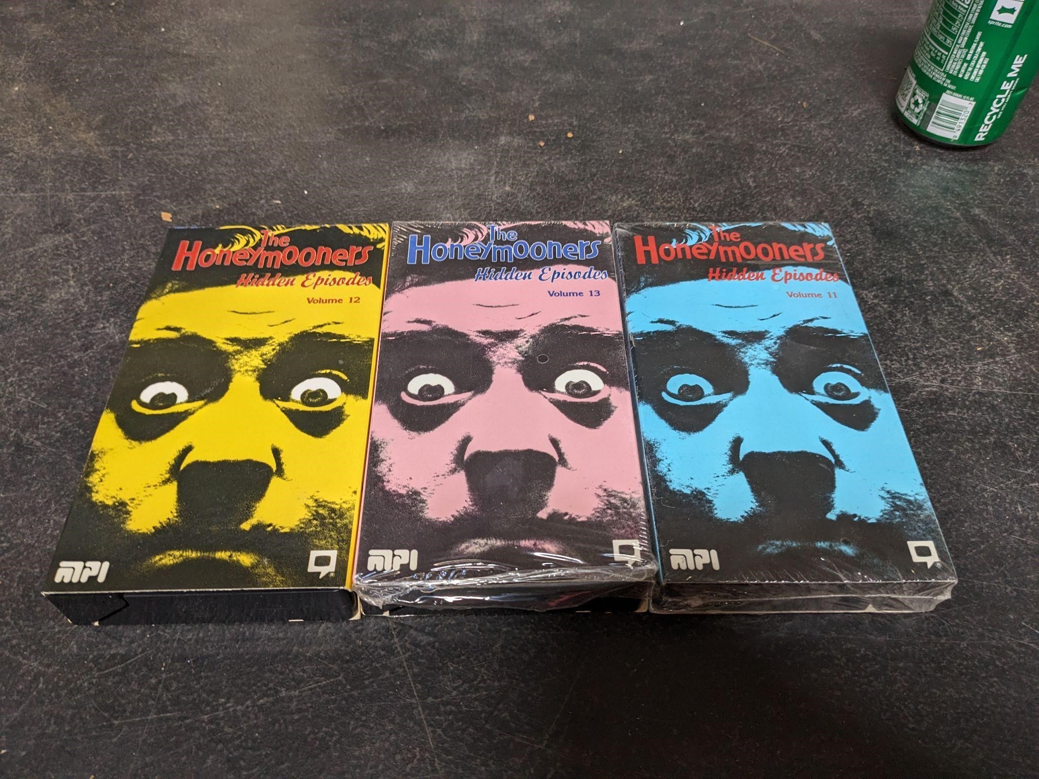The Honeymooners Hidden Episodes vol 11-13 VHS