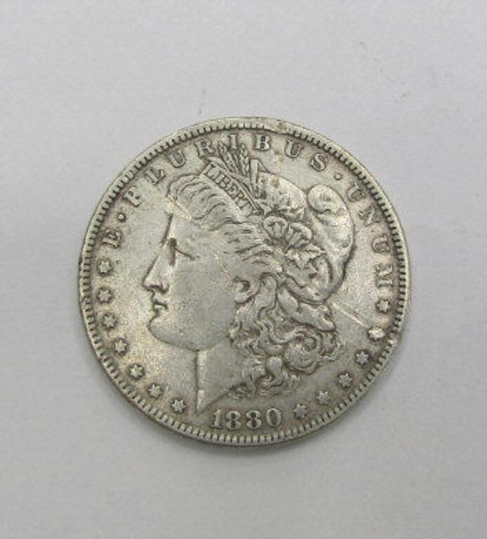 1880 Morgan Silver Dollar