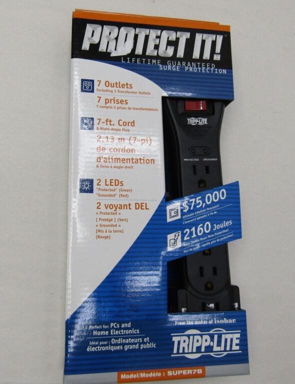 New 7 Outlet Surge Protector