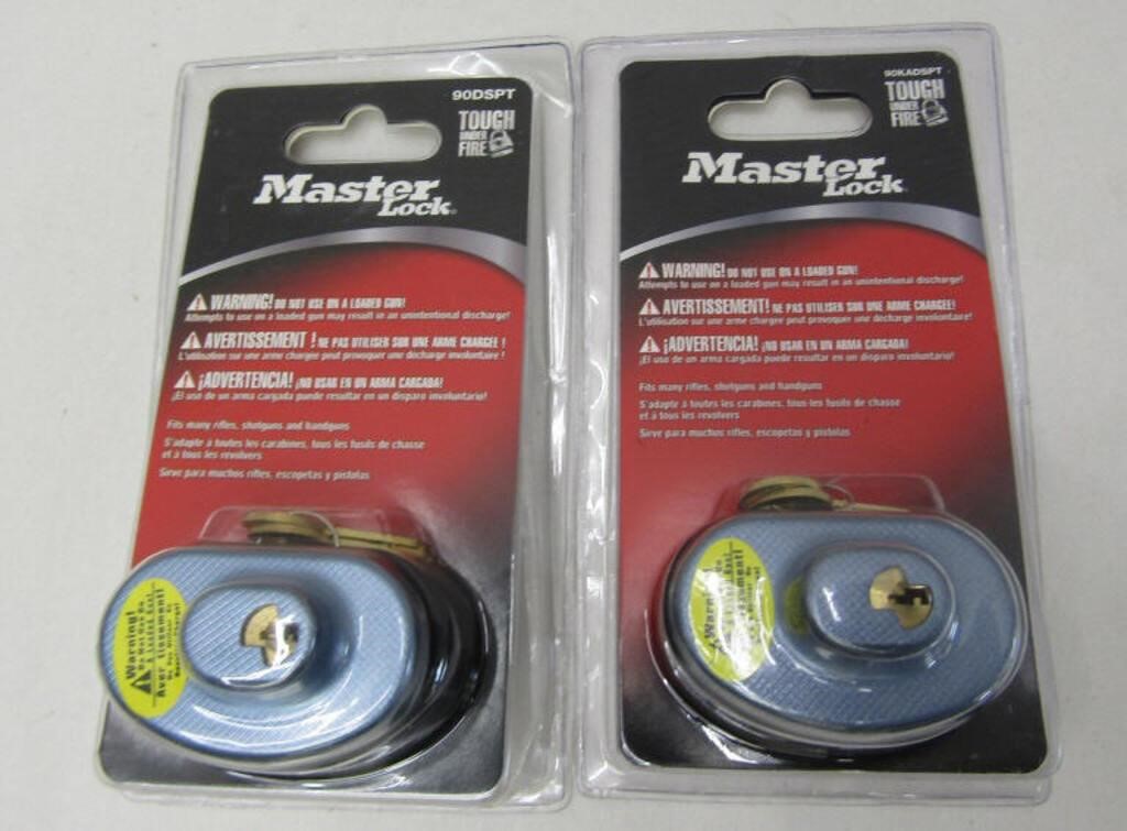 2 New Masterlock Trigger Locks