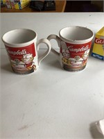 2 Campbell’s coffee cups