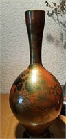 Bronze Ikebana, Marked, Brownish
