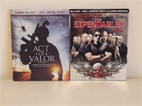 2 COMBO "BLU-RAY", "DVD" & DIGITAL COPY SETS