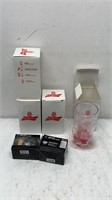 Budweiser cups / wrist shot glass NHL